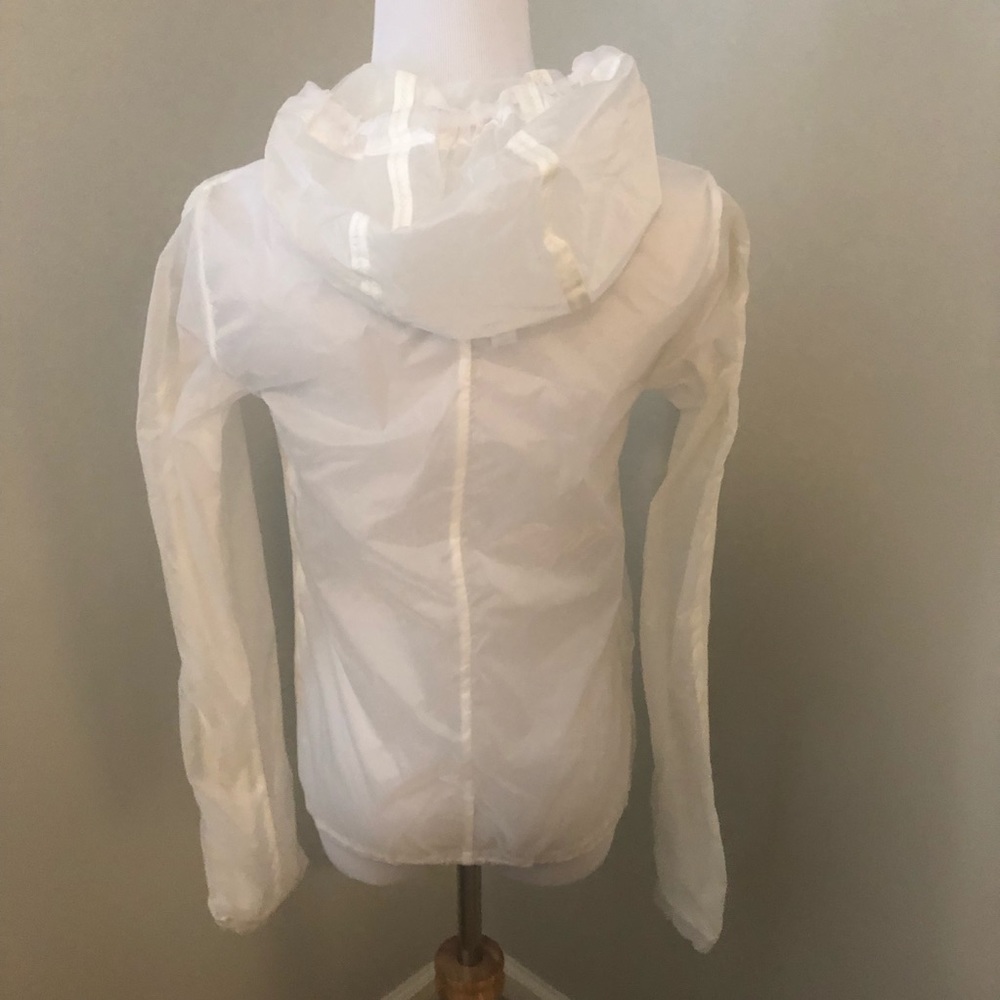 Clear Translucent Lululemon Lightweight Nylon Coat - image 4